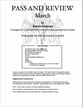 Pass and Review Concert Band sheet music cover